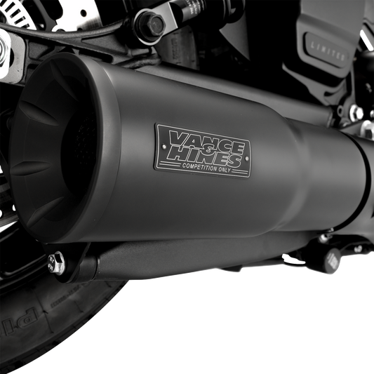 Vance & Hines Hi-Output Black Slip On Muffler for 2025 Indian Scout Bobber 48627