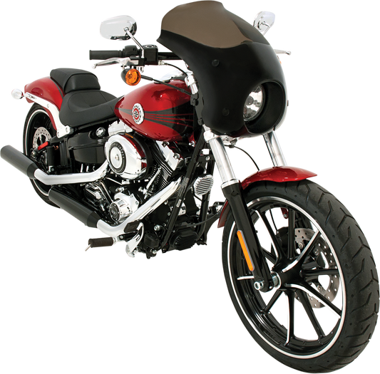 Memphis Shades Bullet Fairing & Polished Mount Kit for 2013-2017 Harley Breakout