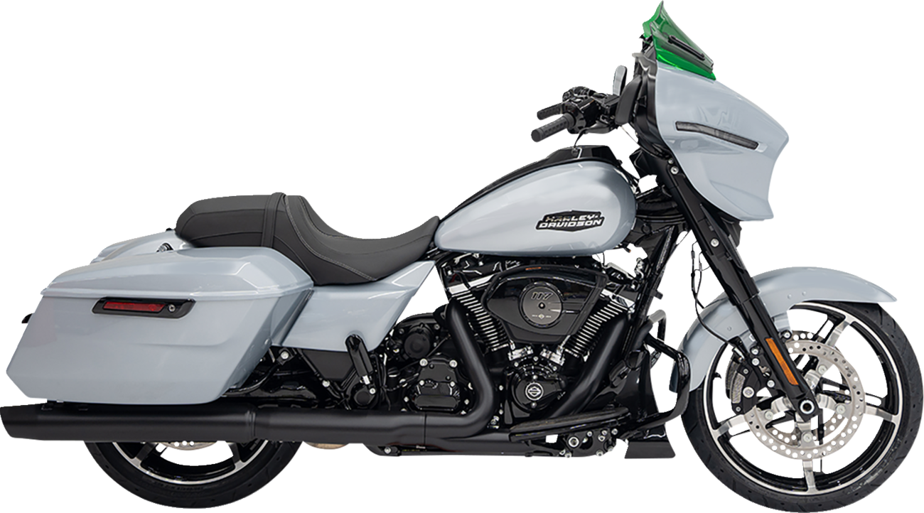 Klock Werks Kolor Flare 8" Green Windshield fits 2023-2025 Harley Street Glide