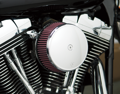 Arlen Ness Big Sucker Stage 1 Chrome Air Cleaner Filter Cover for Harley