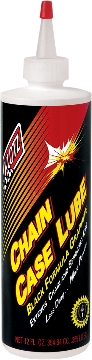 Klotz Single 12oz Bottle Universal Snowmobile Synthetic Chain Case Lubricant