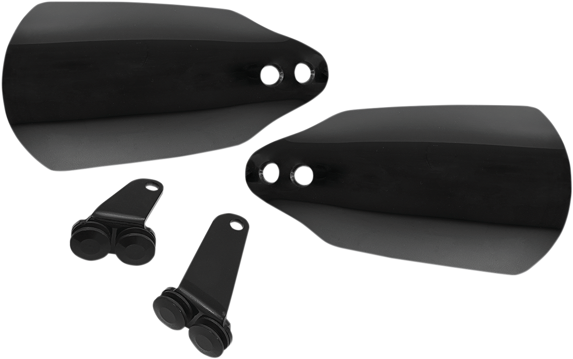 Memphis Shades Black Handlebar Hand Guards for 2018-24 Harley Softail FXBB FXST