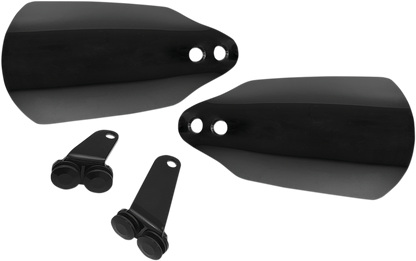 Memphis Shades Black Handlebar Hand Guards for 2018-24 Harley Softail FXBB FXST
