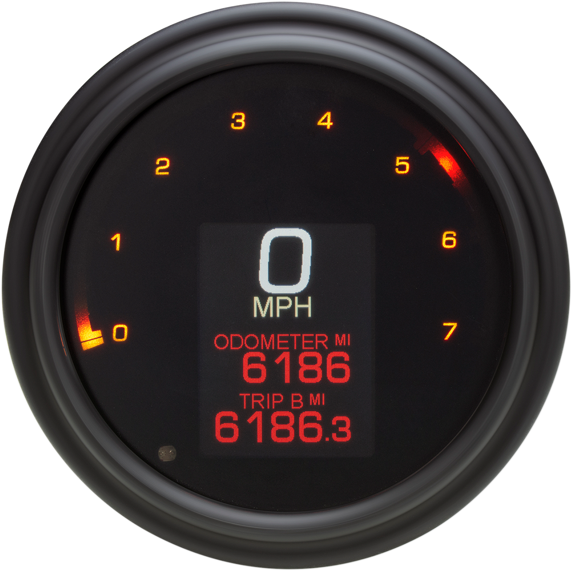 Dakota Digital MLX Black Speedometer fits 1999-2003 Harley Dyna Touring Softail