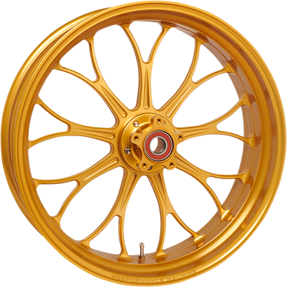 Performance Machine Revolution 18x5.5 Gold ABS Rear Wheel 2009-22 Harley Touring