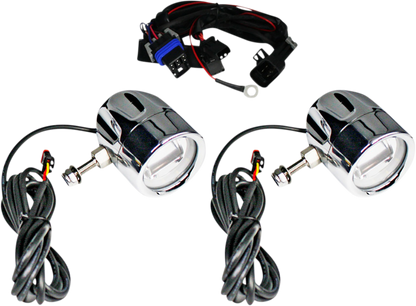 Custom Dynamics ProBEAM LED Halo Fog Lamps 2020-2023 Indian Challenger