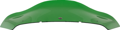 Klock Werks Kolor Flare 8" Green Windshield fits 2023-2025 Harley Street Glide