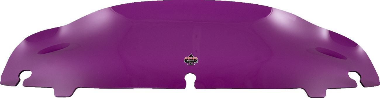 Klock Werks Kolor Flare 4" Purple Windshield fits 2014-2023 Harley Touring FLHT
