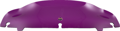 Klock Werks Kolor Flare 4" Purple Windshield fits 2014-2023 Harley Touring FLHT