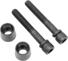 La Choppers Black Front Handlebar Riser Mounting Bolt Cone Kit Harley Davidson