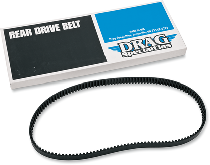 Drag Specialties Carbon Fiber 1-1/2" Rear 135 Tooth Custom Motorcycle Drive Belt