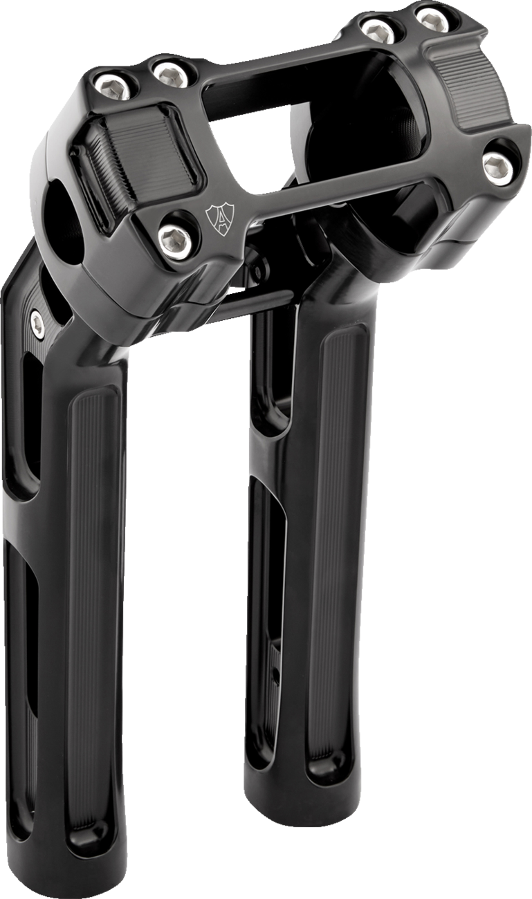 Arlen Ness Method 10" Black Pullback Handlebar Riser for 2018-24 Harley Softail