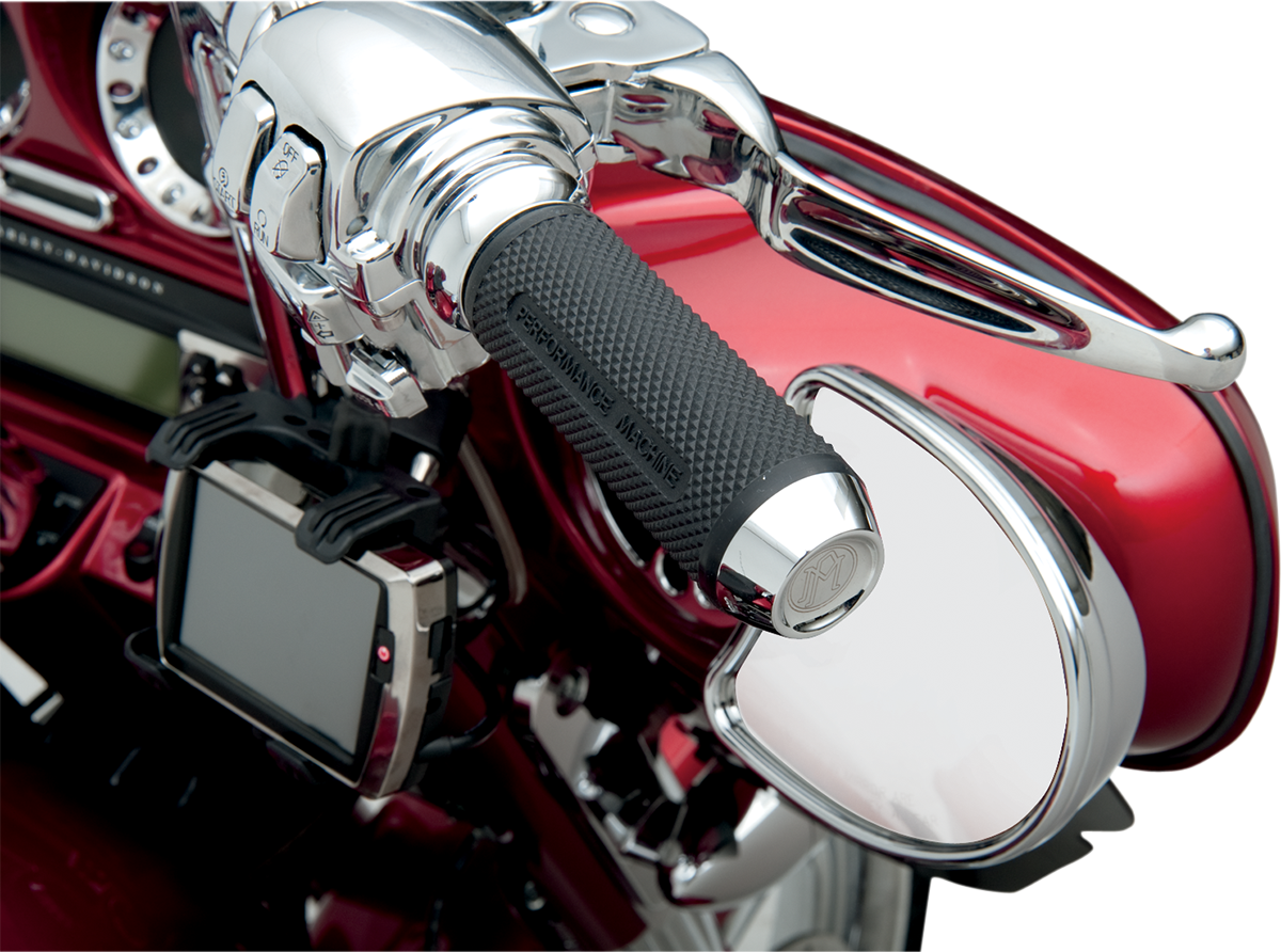Performance Machine TBW Elite 1" Hand Grips 2008-2024 Harley Touring Softail