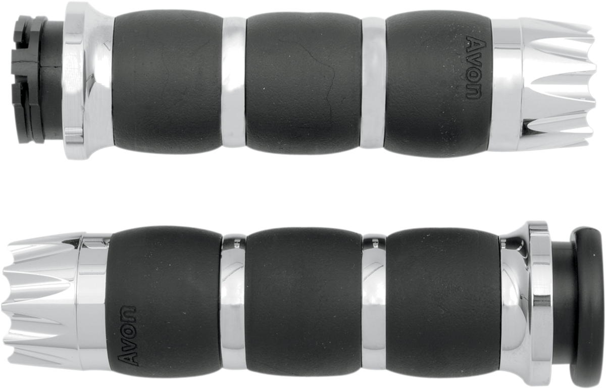 Avon Excalibur 1" Cable Handlebar Hand Grips for 1980-2022 Harley Davidson