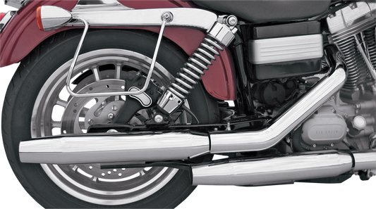 Khrome Werks HP-Plus 3" Slip On Mufflers fits 1991-2005 Harley Dyna Models FXD