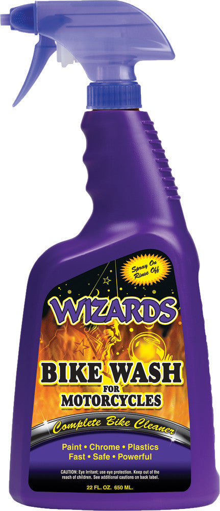 Wizards Complete Bike Wash Single 22oz Motorcycle Bike Spray Bottle for Harley