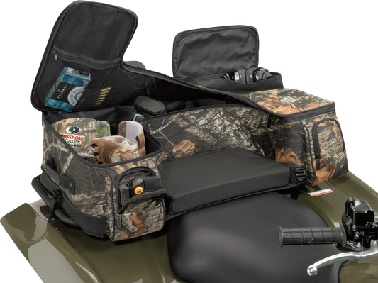 Moose Mossy Oak 36" x 19" x 8" Rear Zipper Ozark ATV Storage Rack Bag/Foam Seat