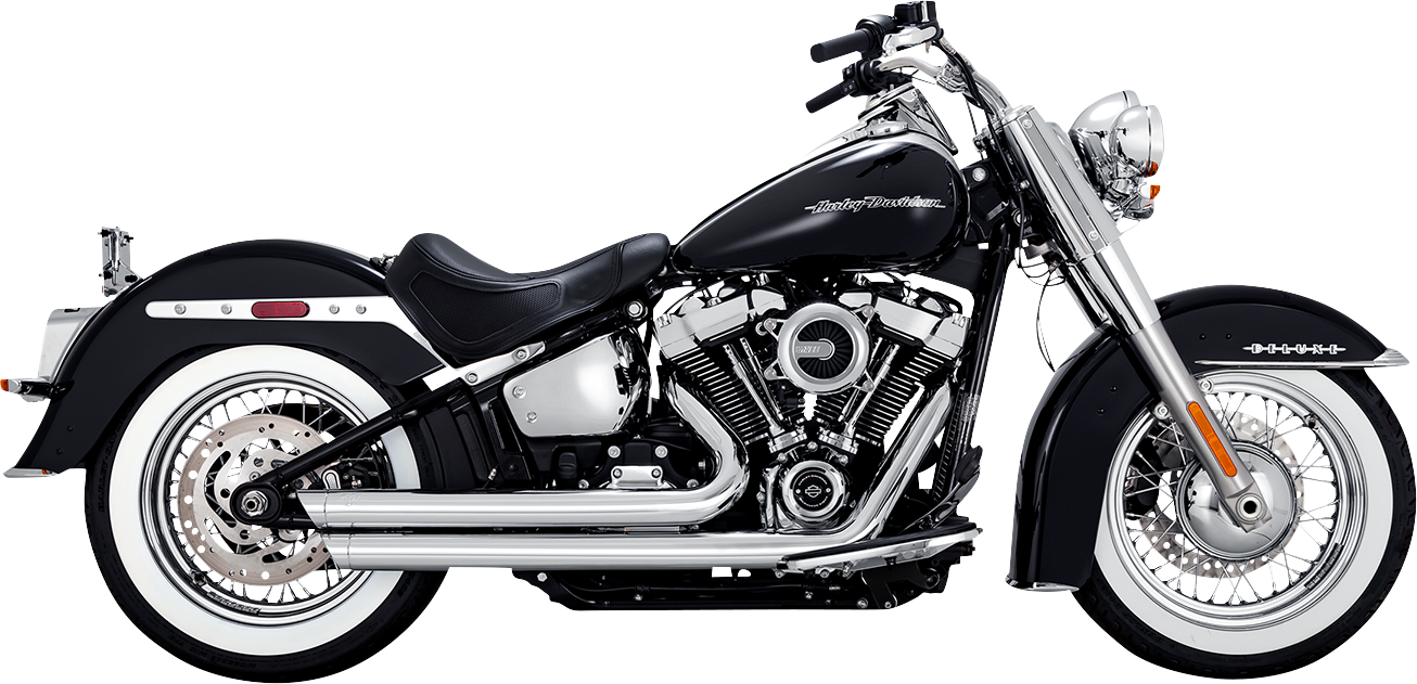 Vance & Hines Big Shots Staggered PCX Exhaust 2018-2024 Harley Softail 17341