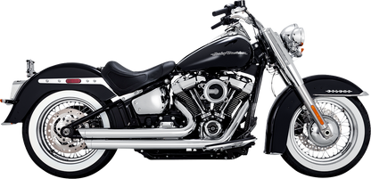 Vance & Hines Big Shots Staggered PCX Exhaust 2018-2024 Harley Softail 17341