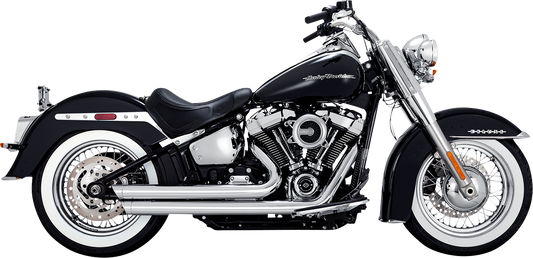 Vance & Hines Big Shots Staggered PCX Exhaust 2018-2024 Harley Softail 17341