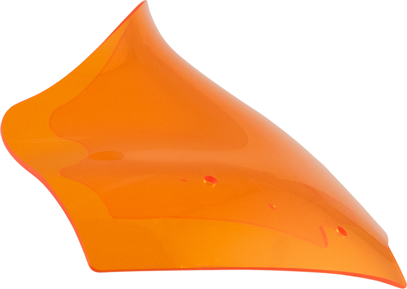 Klock Werks Kolor Flare 10" Orange Windshield for 2023-25 Harley Road Glide FLTR