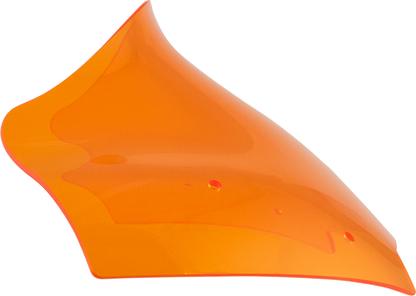 Klock Werks Kolor Flare 10" Orange Windshield for 2023-25 Harley Road Glide FLTR