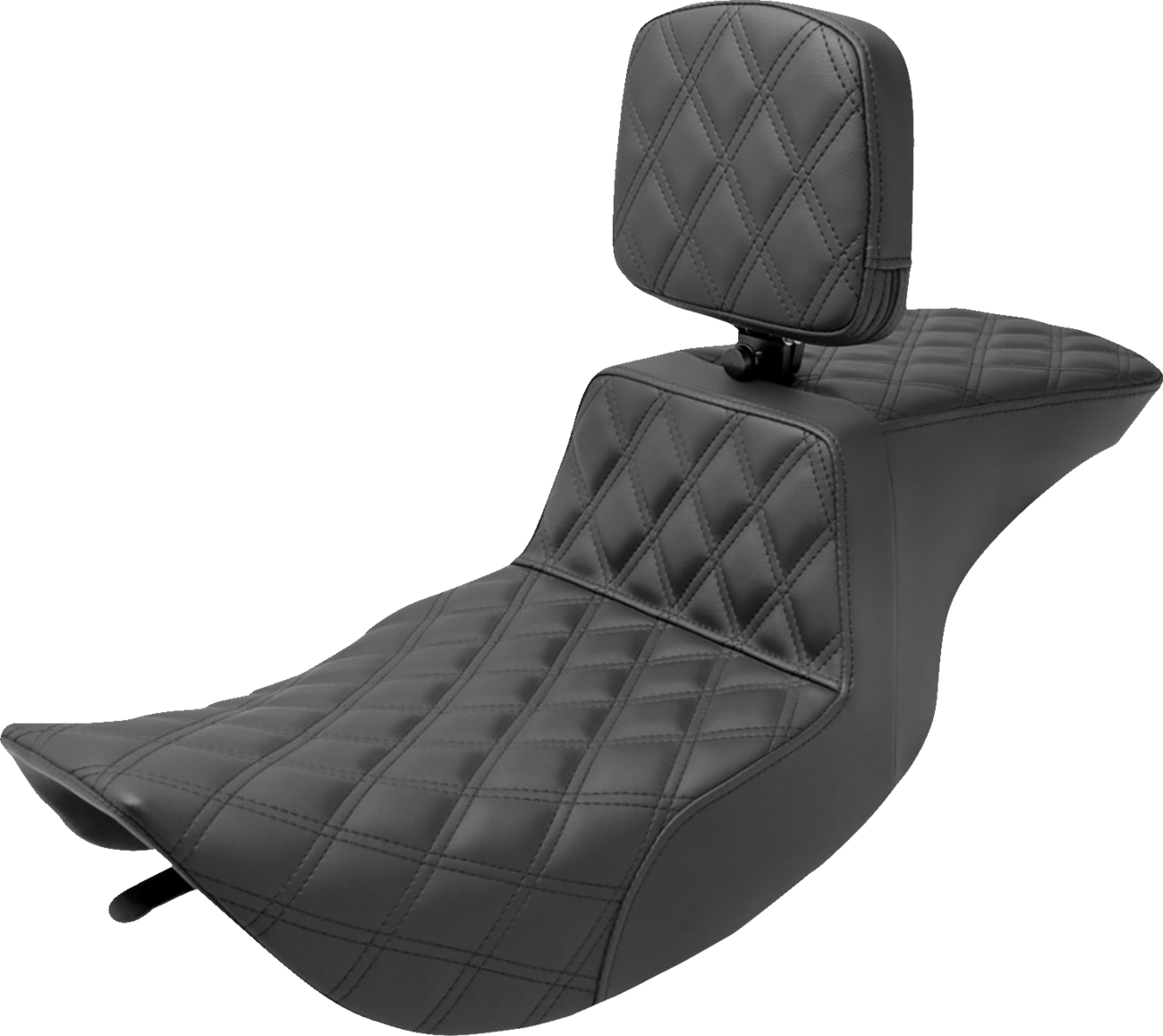 Saddlemen Step-Up Gel Seat & Backrest 1997-2007 Harley Road King Street Glide