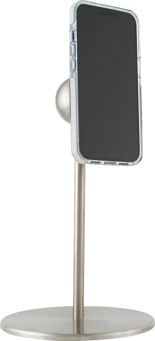 Klock Werks iOstand 9.75" Silver Universal Magnetic Tablet Phone Mount Stand