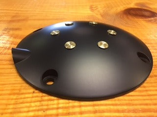 JT's Black Cover Once Fired .357 Polished Bullets fits Harley Sportster Xl