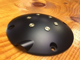 JT's Black Cover Once Fired .357 Polished Bullets fits Harley Sportster Xl