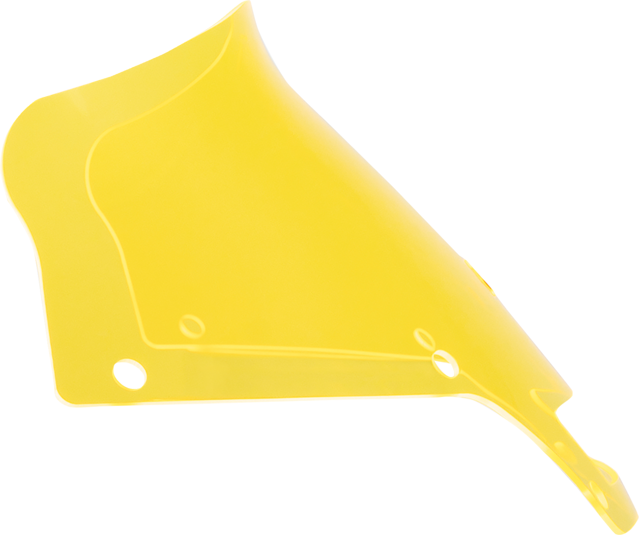 Klock Werks Ice Flare 6" Yellow Windshield 2022-2026 Harley Softail Low Rider ST