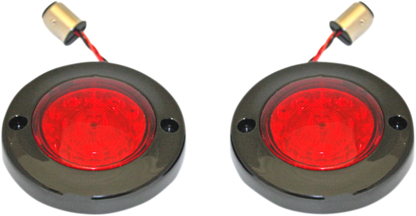 Custom Dynamics ProBeam Flat Bezel Rear Turn Signals 1986-2022 Harley Touring