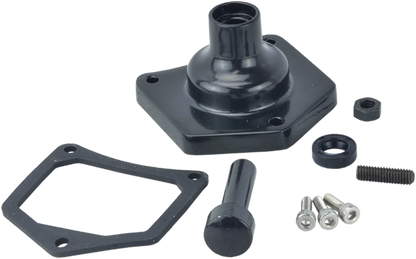 Drag Specialties Gloss Black Starter Button 1991-2022 Harley Big Twins Sportster