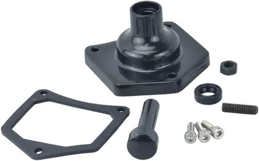 Drag Specialties Gloss Black Starter Button 1991-2022 Harley Big Twins Sportster