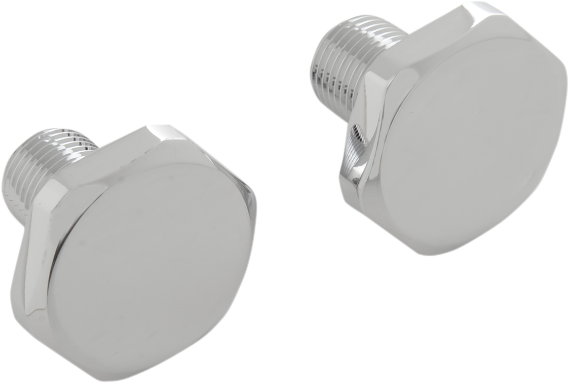 Drag Specialties 41mm Fork Tube Caps fits 1978-2017 Harley Dyna Softail Touring