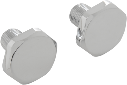 Drag Specialties 41mm Fork Tube Caps fits 1978-2017 Harley Dyna Softail Touring