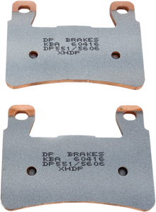 DP Sintered Metal Copper Alloy Front Brake Pad Set for 2015-2025 Harley Softail