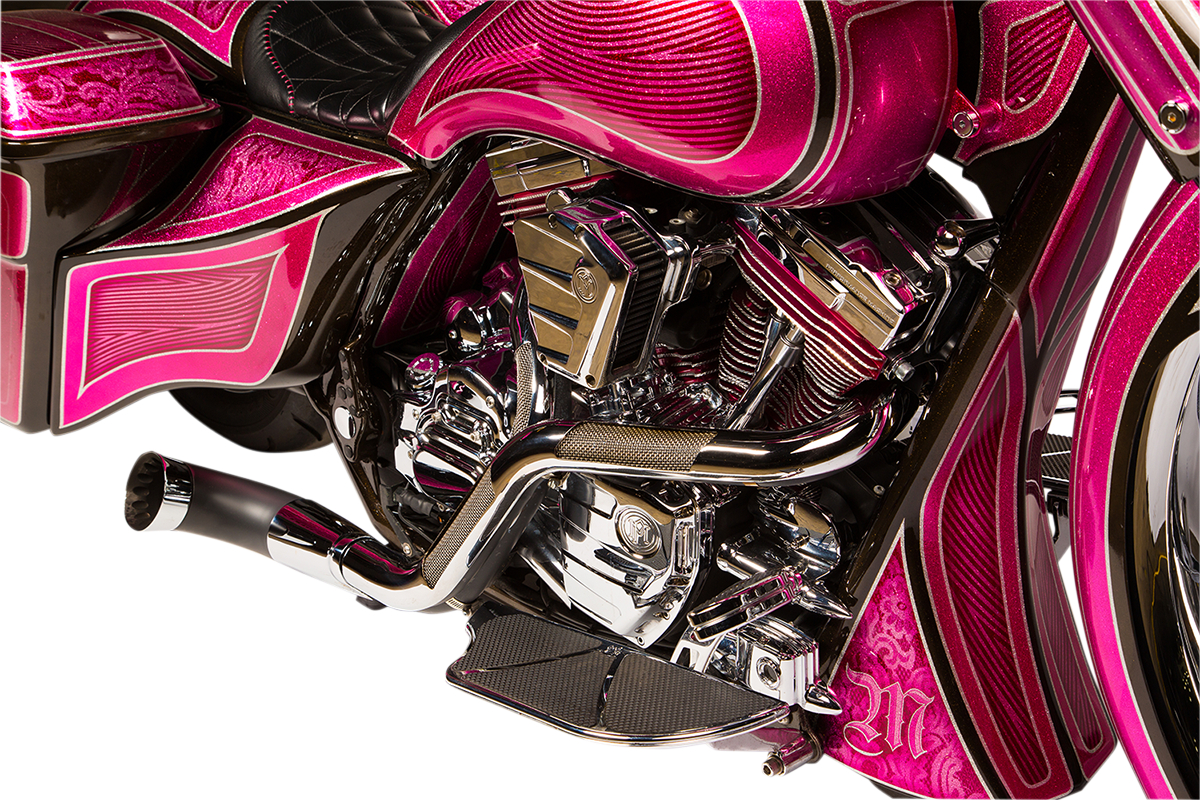 Trask Nasty Bastard 2:1 Exhaust System for 1997-2016 Harley Davidson Touring