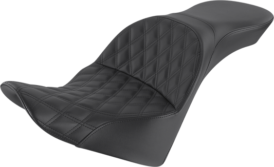 Saddlemen Explorer Lattice Gel Seat for 2018-2025 Harley Softail FLDE FLHC FLSL
