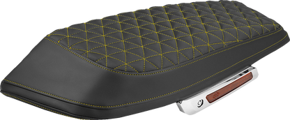 Saddlemen Gold Tri Gripper Saddlebag Lid Covers for 2023-2026 Harley Touring