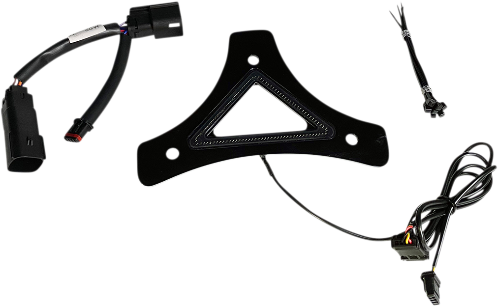 Custom Dynamics Black LED Backrest Brake Light 2010-2013 Harley Touring FLHX FLTRX