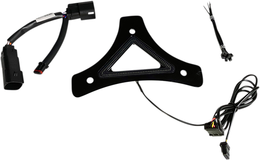 Custom Dynamics Black LED Backrest Brake Light 2010-2013 Harley Touring FLHX FLTRX