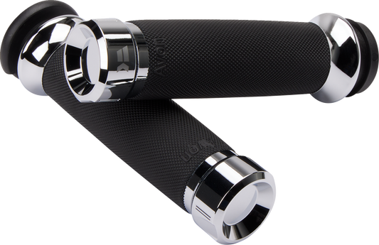 Khrome Werks Klassic Contour TBW Handlebar Grips for 2008-2025 Harley Touring