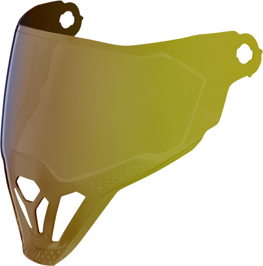 Icon Airflite Full Face Motorcycle RST Gold Replacement Helmet Shield