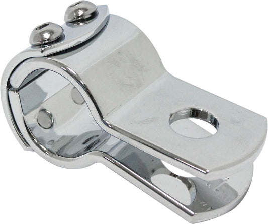 Harddrive Chrome 1" Motorcycle Footpeg Three Piece Frame Clamp Harley Davidson