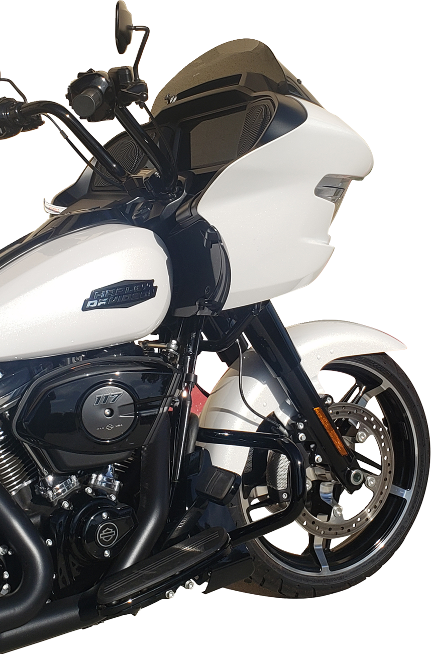 Wind Vest 9.5" Dark Smoke Fairing Windshield fits 2023-2025 Harley Road Glide