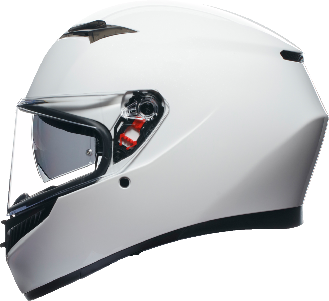 AGV K3 Seta White Unisex Adult Motorcycle Street Riding Full Face Helmet