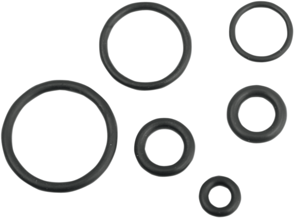 Drag Specialties EFI Fuel Line O-Ring Service Kit fits Harley Davidson