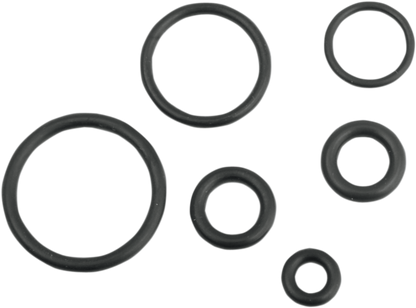 Drag Specialties EFI Fuel Line O-Ring Service Kit fits Harley Davidson