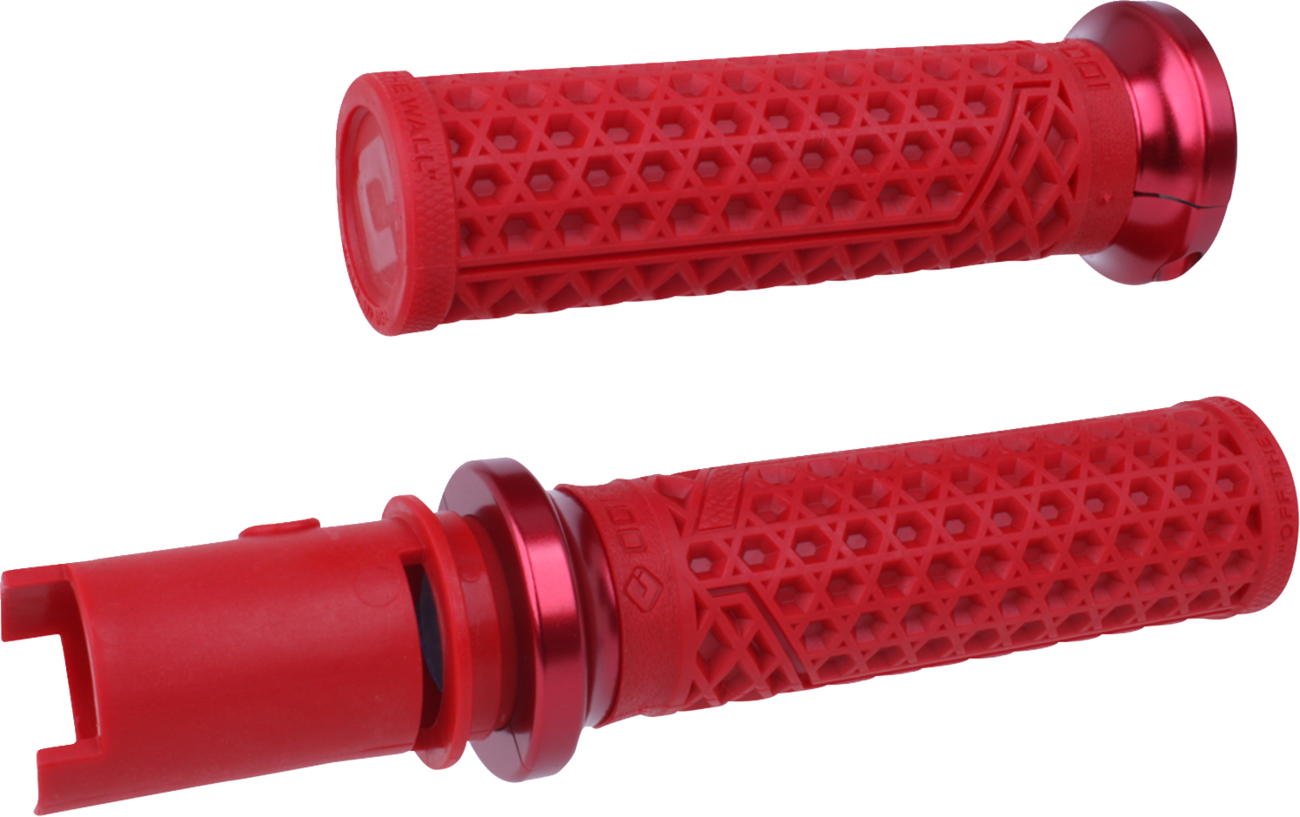ODI Vans Red 1" Lock On Handlebar Hand Grips for 2023-25 Harley Touring Softail